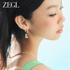 ZEGL设计师小熊系列耳环女小众设计感高级耳钉耳饰品 商品缩略图3
