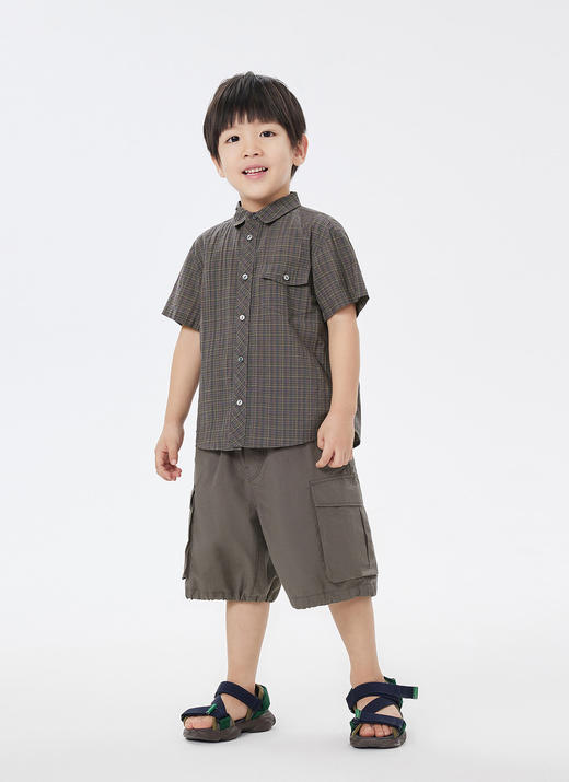 jnby  23年夏款  泡泡纱蓬松柔软短袖衬衣  1N6214610 商品图8