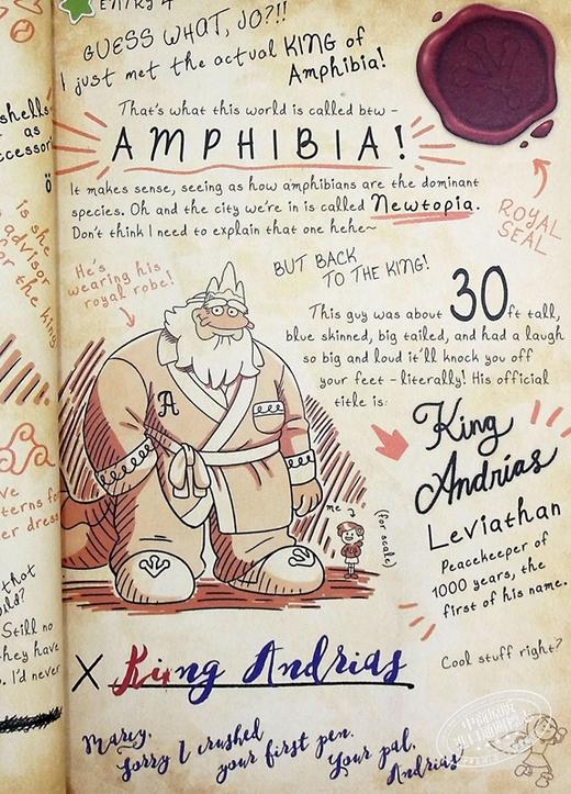 预售 【中商原版】玛茜日记 奇幻沼泽指南 平装 英文原版 Marcys Journal   A Guide to Amphibia 商品图6