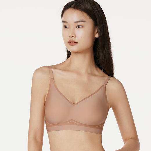 都市丽人内衣中厚泳布三排扣无钢圈3/4杯VBRALB26P4 商品图0