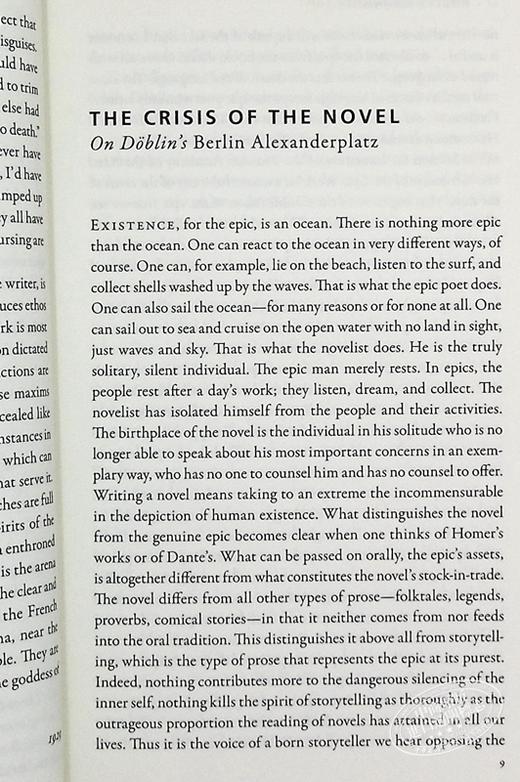 【中商原版】讲故事的人 瓦尔特 本雅明 The Storyteller Essays 英文原版 Walter Benjamin 文学 现代 商品图7