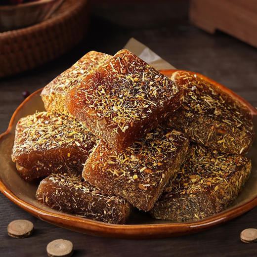 【5袋装】甘草枇杷糕、罗汉果干草软糕、独立小包装、无蔗糖、100g/袋 商品图1