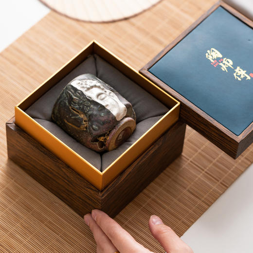 敦煌一念之间主人杯志野烧陶瓷杯子手工文创高档复古茶杯品茗杯 商品图2