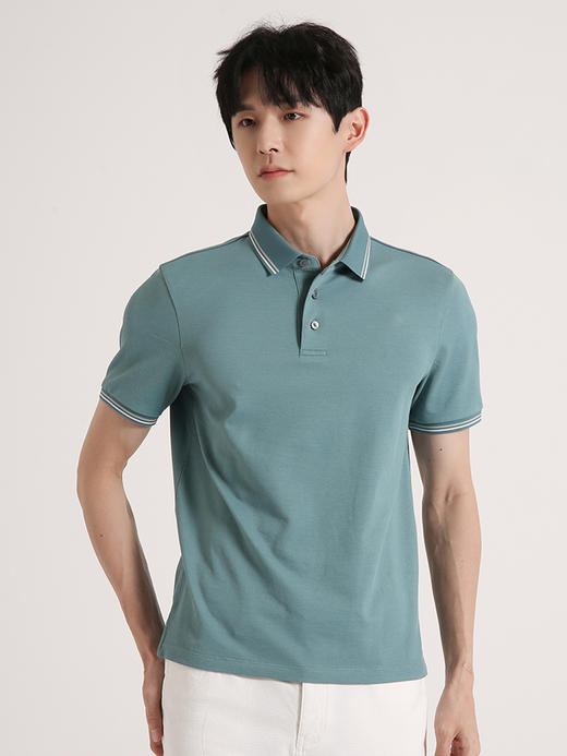 callisto绿色棉混纺T恤 SSTSS150C 商品图1