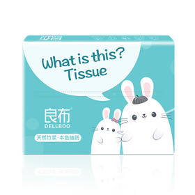 良布（DELLBOO）良布卡通兔系列软抽80抽*36包箱装LTR80E36P