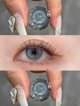 月抛 Summerbaby 天使冰蓝 14.5 着色13.7