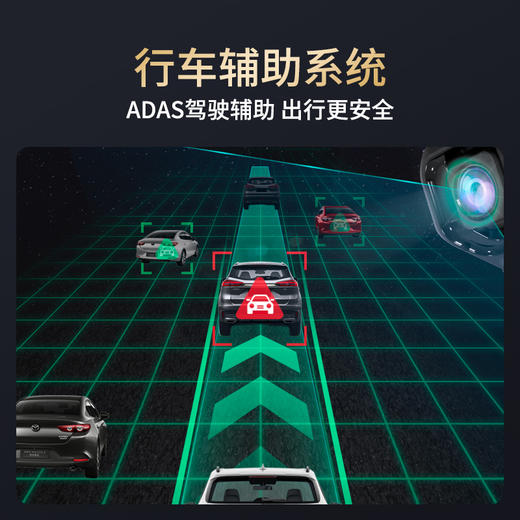兜风原装适配 |  1080P超清行车记录仪 ADAS行车辅助 兜风导航专用 商品图2