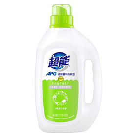 超能APG清新森林洗衣液家庭装洗衣机洗衣服液持久留香