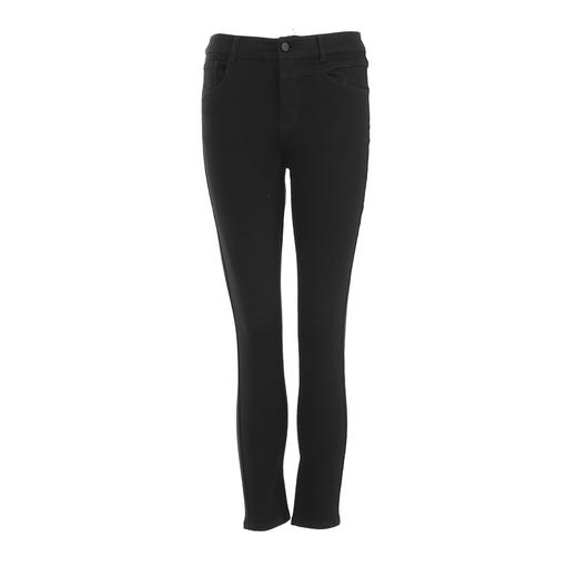 VIMAGE纬漫纪春季新款黑色小脚裤V1905521 商品图6