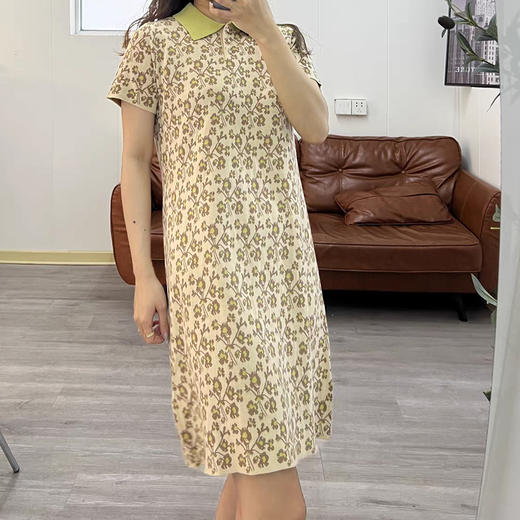 裁缝学苑AQ32 polo领醋酸棉碎花连衣裙纸样女装夏衣服打版裁剪图 商品图4
