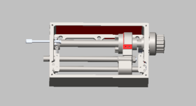 15针丝杆换色箱部件(右侧)   60TY06000038