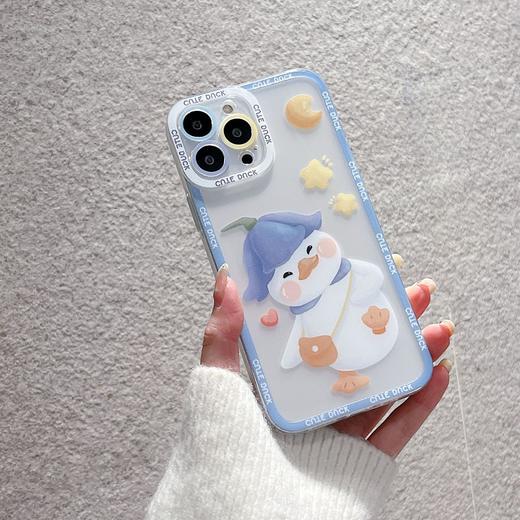 【防摔硅胶，让你脱单就差一步】可爱卡通iPhone14适用苹果13手机壳，展现手机美感，兼容11/12女款14Pro和XS，全方位保护你的手机。 商品图10