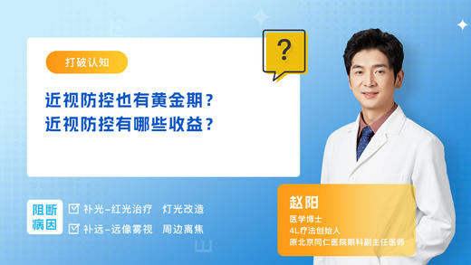 第3讲 近视防控也有黄金期？防控近视有哪些收益？ 商品图0
