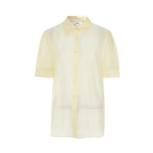 VIMAGE纬漫纪夏季新款简约短款衬衫女上衣衬衣V1909507 商品图6