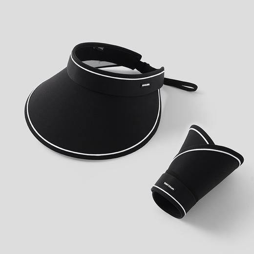 【UV防护，遮阳遮脸，夏季必备！】大帽檐可折叠骑车防紫外线空顶防晒帽，女性专属！ 商品图6