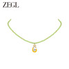 ZEGL设计师缤纷水果系列草莓项链女轻奢小众2023年新款菠萝锁骨链 商品缩略图1