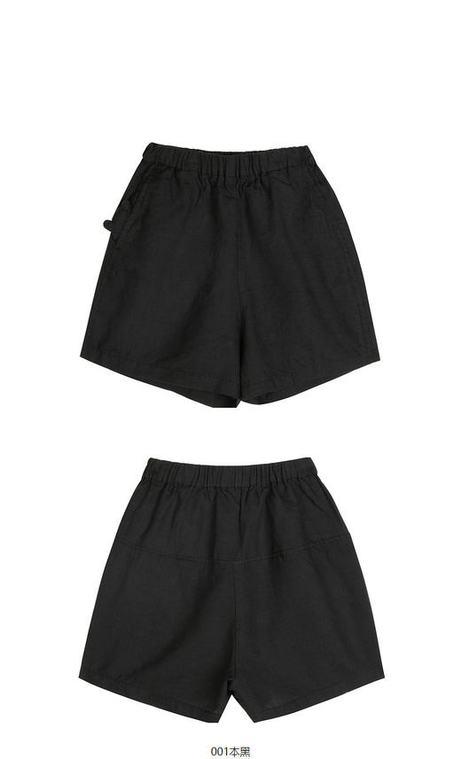 jnby  23年夏款   亚麻基础百搭短裤  1N6E11230 商品图10