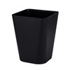 园长之家办公室简约铁艺垃圾桶黑色塑料垃圾箱筒 商品缩略图3