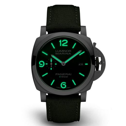 沛纳海 Panerai  Luminor庐米诺Marina eSteel™ Verde Smeraldo腕表 PAM01356 商品图3