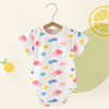 【捡漏价49元/4件】婴儿儿童包屁衣，缤纷萌趣的图案，清爽不闷汗，新疆长绒棉花，无荧光剂，夏季纯棉睡衣，宝宝三角哈衣，新生儿无骨连体衣爬爬服 商品缩略图9
