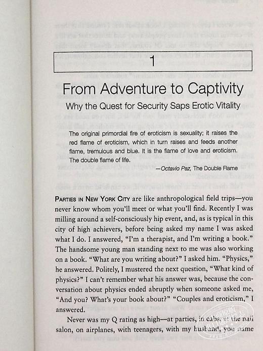 【中商原版】亲密陷阱 英文原版 Mating in Captivity How to keep desire and passion alive in longterm relationship 商品图5