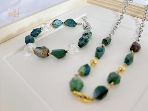 三生石本色凤凰石项链+手链 商品图3