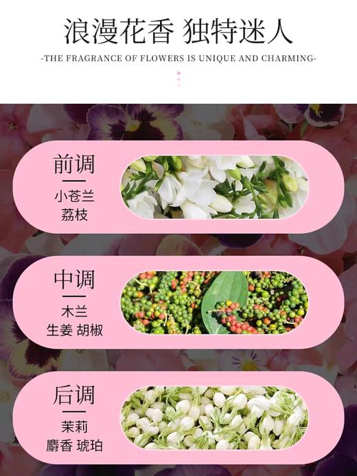 Lancome兰蔻真爱奇迹女士香水奇迹绽放香氛淡香持久留香50ml(2026年9月） 商品图4