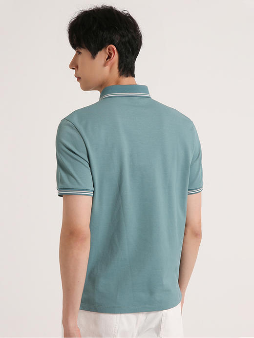 callisto绿色棉混纺T恤 SSTSS150C 商品图2