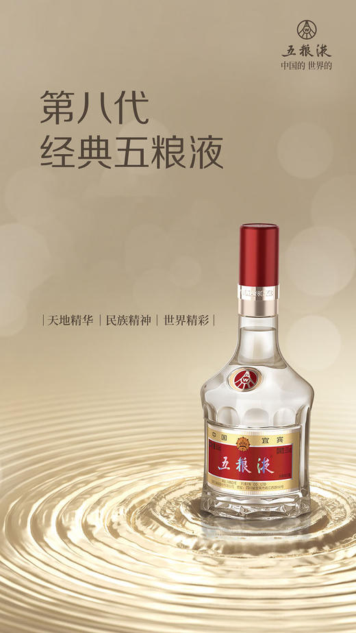 五粮液（第八代普五）52度500ml单瓶装白酒--jmw 商品图2