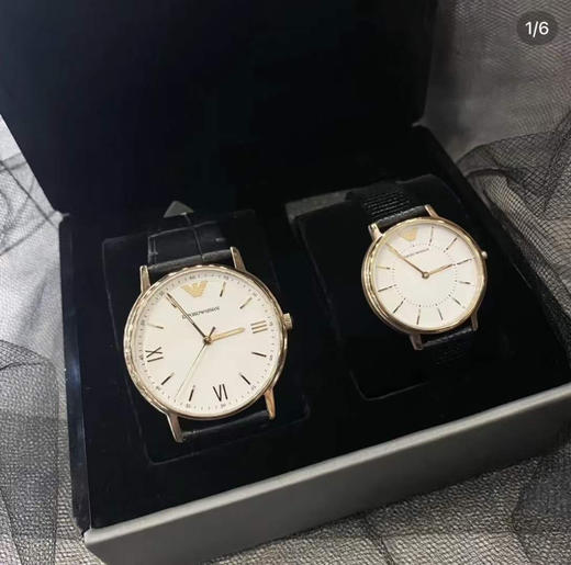 ¥1350🇺🇸直邮，Armani阿玛尼情侣套表AR80015 商品图0