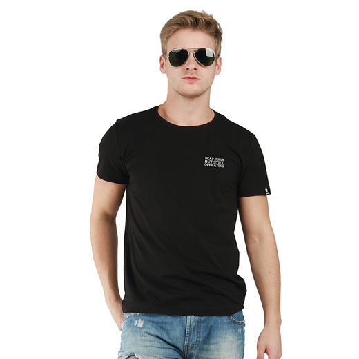 自由基地2023夏季新款战术图案印花合体版型户外吸汗透气短袖T恤 NMT-1971 商品图1