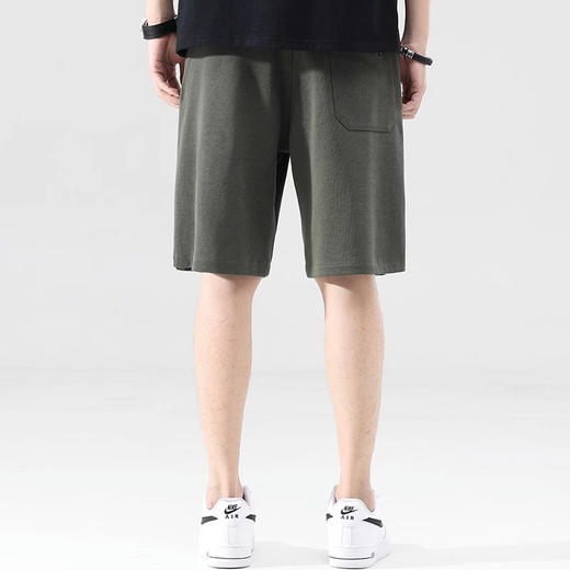 跃牌【跃LEAP-ACTIVE】系列潮牌高端排扣男士短裤夏季时尚宽松休闲五分裤子男款抽绳运动中裤319 商品图3