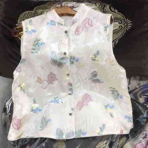 KDS-2240中国风立领真丝重工蝴蝶刺绣减龄时尚潮马甲外套 商品图4