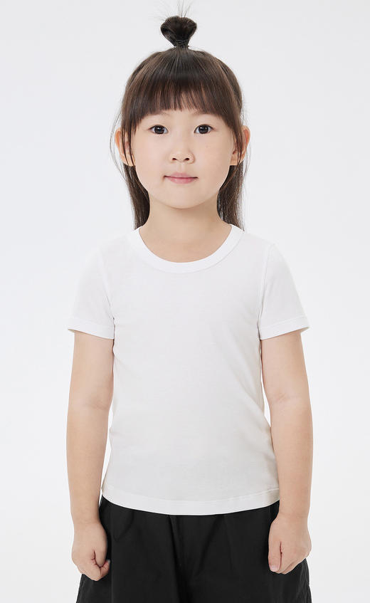 jnby  23年夏款  长绒棉简约短袖T恤 1N6111310 商品图5