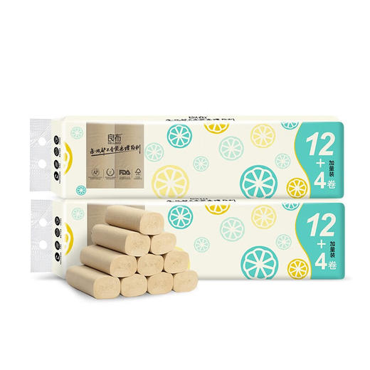 良布（DELLBOO）良布竹雅系列竹浆本色卷纸 商品图0