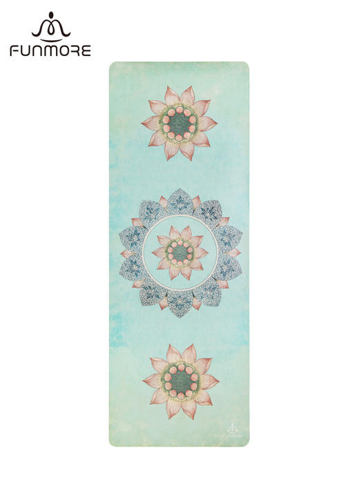 梵茂 PU印花瑜伽垫 天然橡胶防滑加厚加宽加长 商品图4