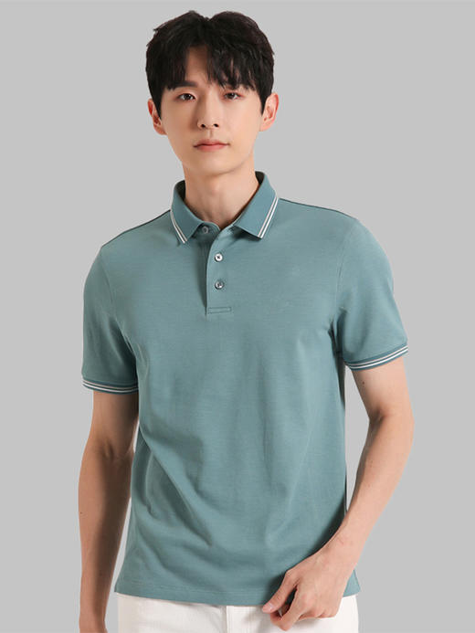 callisto绿色棉混纺T恤 SSTSS150C 商品图0