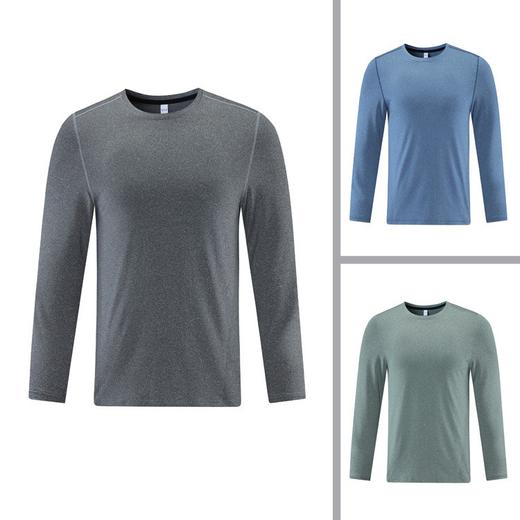 跃牌【跃LEAP-ACTIVE】系列瑜伽服秋冬运动长袖圆领户外跑步训练T恤高弹速干健身衣872 商品图2