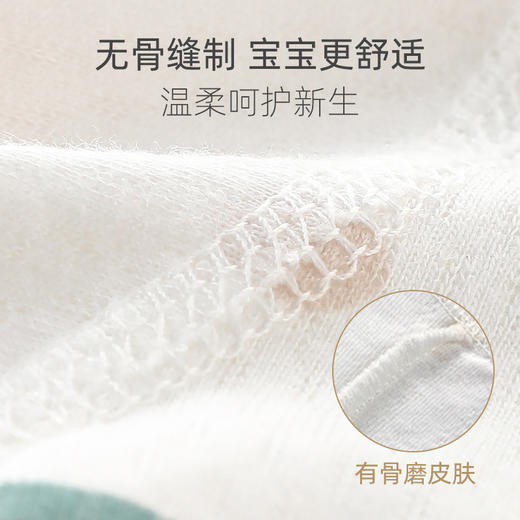 【捡漏价49元/4件】婴儿儿童包屁衣，缤纷萌趣的图案，清爽不闷汗，新疆长绒棉花，无荧光剂，夏季纯棉睡衣，宝宝三角哈衣，新生儿无骨连体衣爬爬服 商品图3