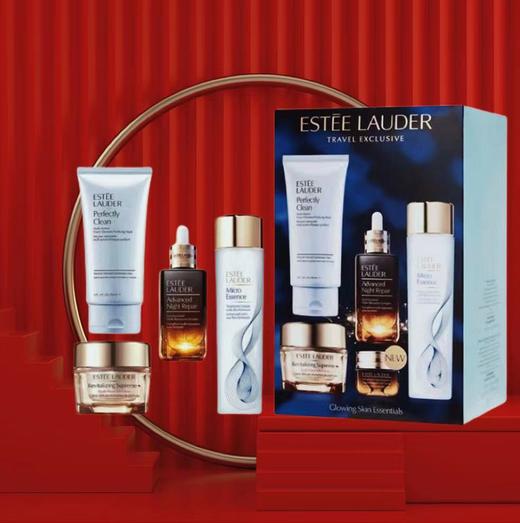 【全球购】ESTEE LAUDER雅诗兰黛增量五件套「洁面150ml+智妍面霜75ml+原生液200ml+小棕瓶精华100ml+第五代蓝光眼霜15ml」 ·海淘香港直邮 商品图4
