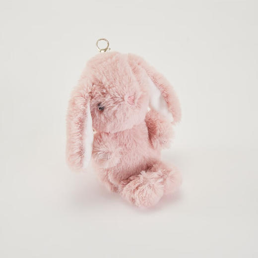 钥匙扣挂件 软趴趴 粉色大耳兔 S/白色小狗 S/棕色小狗 S 商品图2