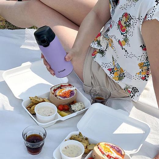 虎牌真空杯MCT-K035C（颜色随机：丁香紫/石墨黑/雪花白350ml） 商品图2