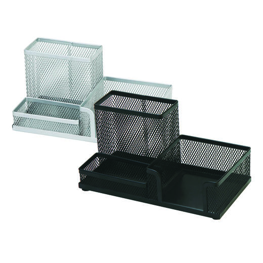 齐心笔筒B2061网格多功能 商品图0