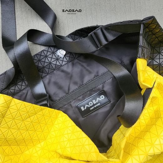 三宅一生 KURO系列拼色硅胶托特包单肩包 男女同款 特惠 Z-10780 商品图11