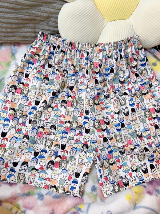 【日系休闲❗️遛弯裤子新款卡通睡裤】舒适柔软亲肤透气 女夏季宽松居家休闲短裤夏天可外穿裤子粉丝专属 商品图6