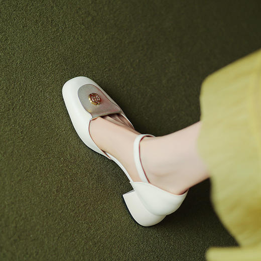 优雅百搭，圆头玛丽珍凉鞋WC-M8285 商品图10