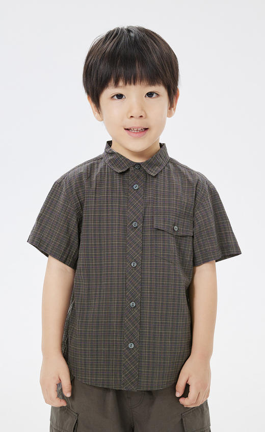 jnby  23年夏款  泡泡纱蓬松柔软短袖衬衣  1N6214610 商品图6