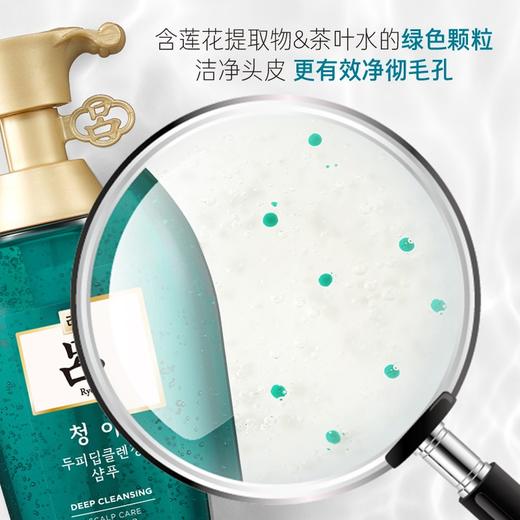 吕Ryo绿吕洗发水控油清爽头皮净彻毛孔0硅油洗发膏400ml 商品图3