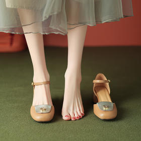 优雅百搭，圆头玛丽珍凉鞋WC-M8285