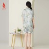 SAINTJOY/上久楷女式蓝灰色印花短袖睡衣套装  JWS21009 商品缩略图3